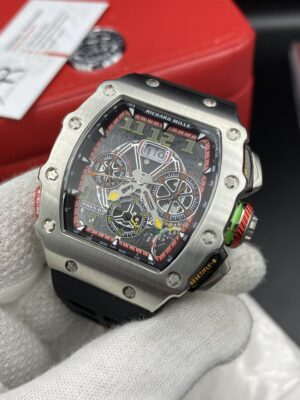 Richard Mile 65-01 Black Straps