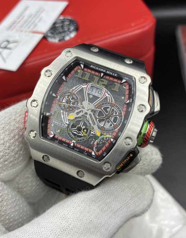 Richard Mile 65-01 Black Straps