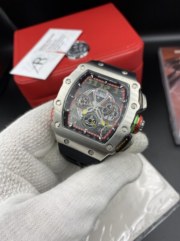 Richard Mile 65-01 Black Straps