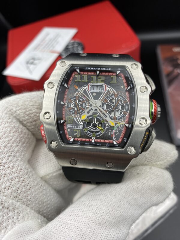 Richard Mile 65-01 Black Straps