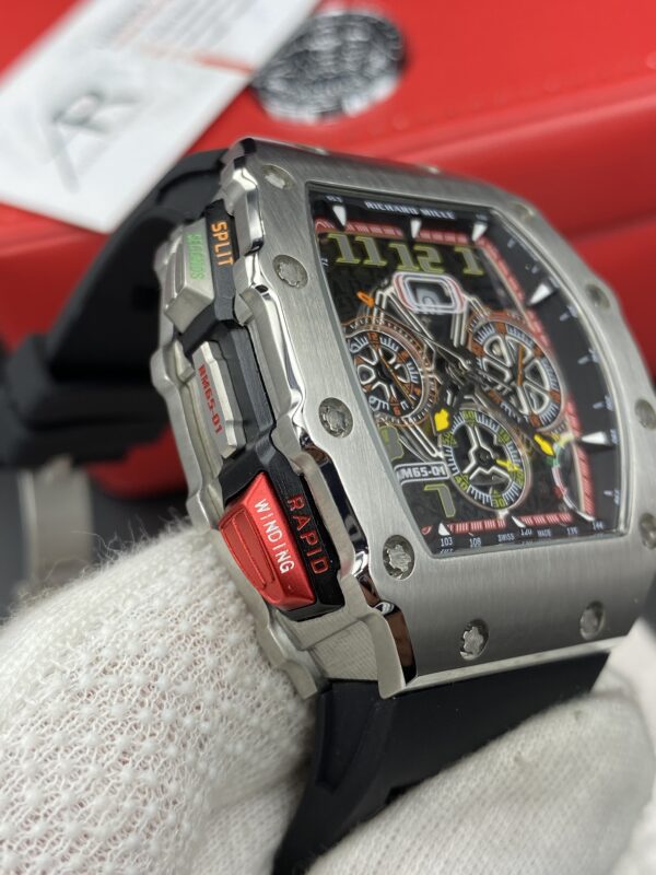 Richard Mile 65-01 Black Straps