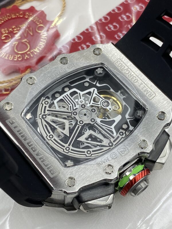 Richard Mile 65-01 Black Straps