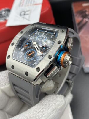 Richard Mile 11-05 Grey Straps