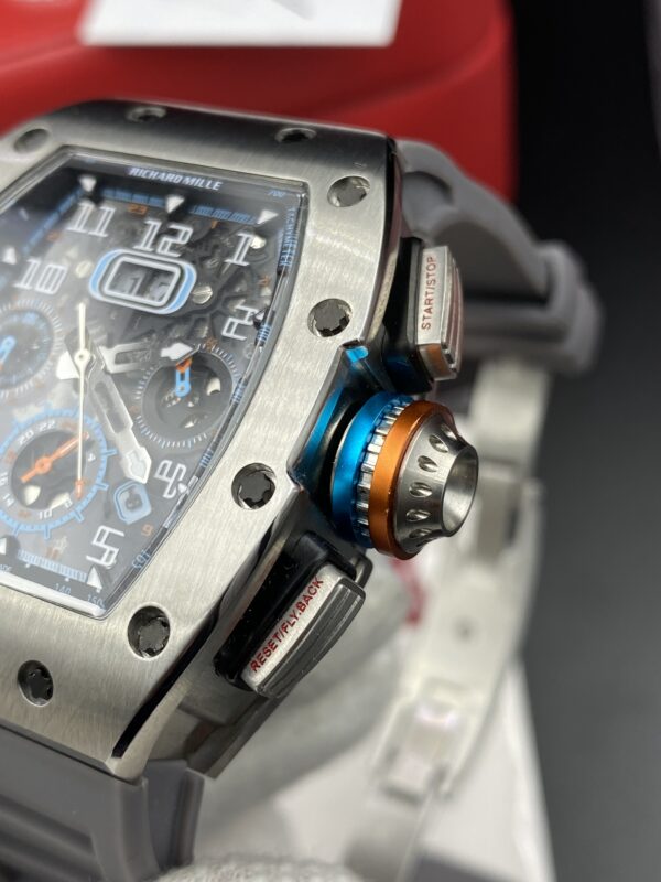 Richard Mile 11-05 Grey Straps