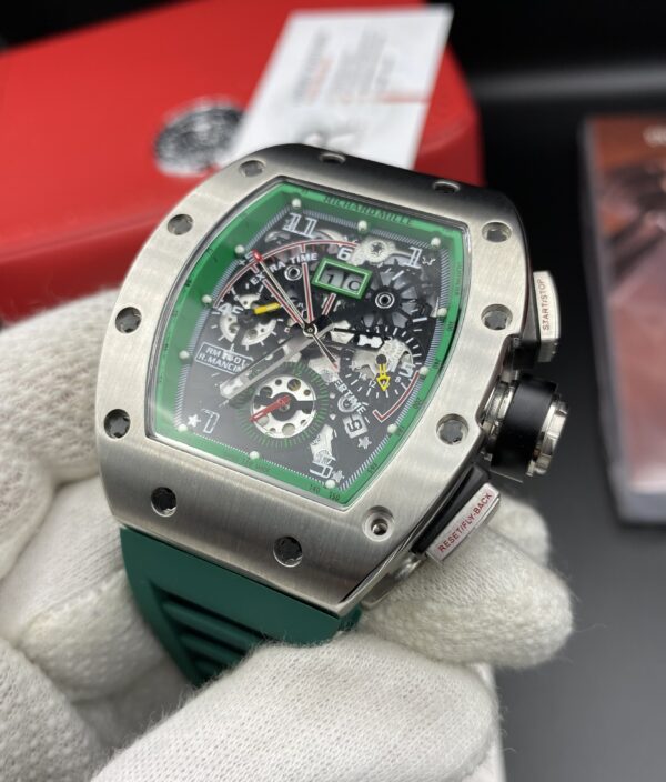 Richard Mile 11-05 Green Straps