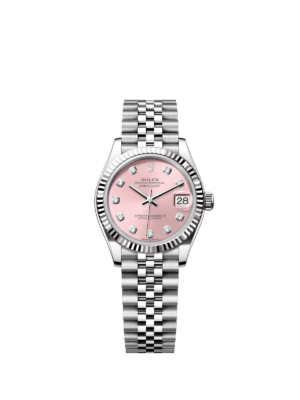 Rolex Date Just Pink Dial 31 mm