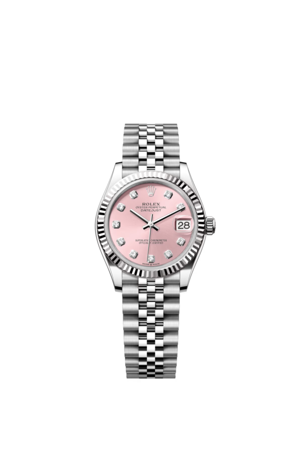Rolex Date Just Pink Dial 31 mm