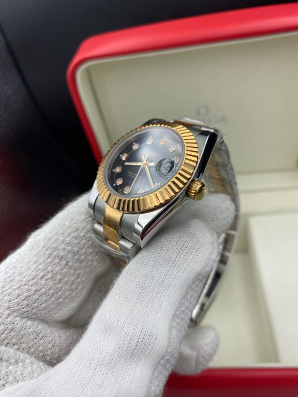 Rolex Date Just Black Dial 31 mm