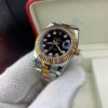 Rolex Date Just Black Dial 31 mm