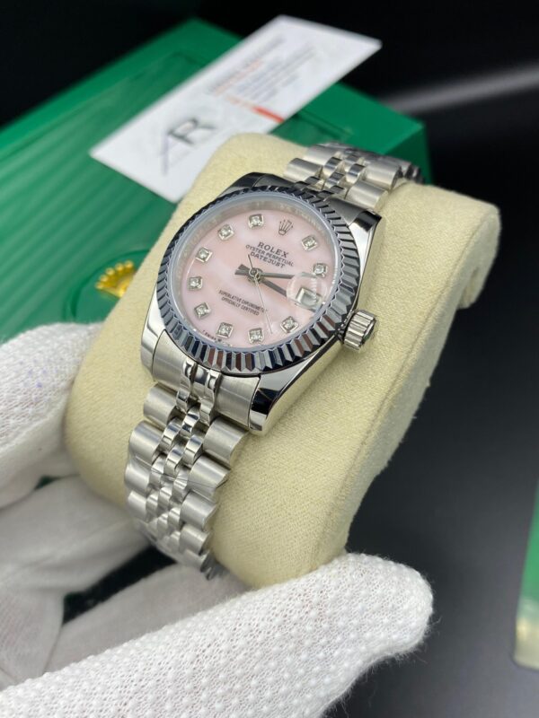 Rolex Date Just Pink Dial 31 mm