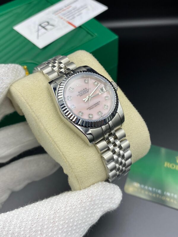 Rolex Date Just Pink Dial 31 mm