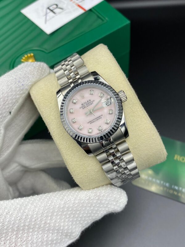 Rolex Date Just Pink Dial 31 mm