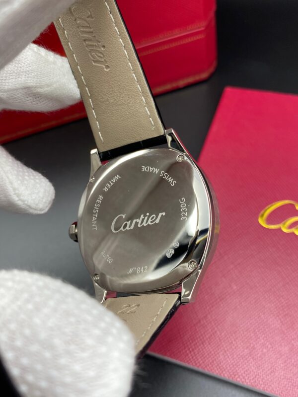 Cartier Drive Leather Straps Black Dial 41 mm