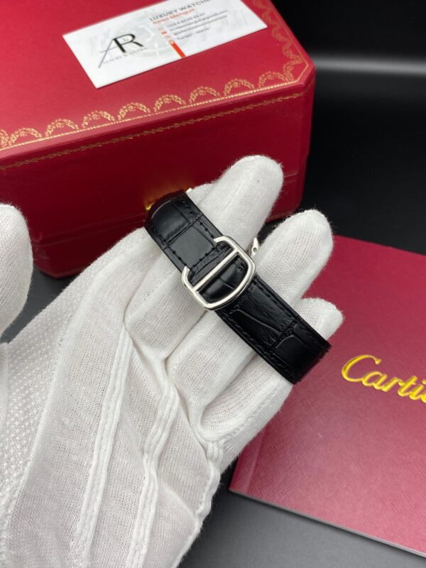 Cartier Drive Leather Straps Black Dial 41 mm
