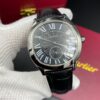 Cartier Drive Leather Straps Black Dial 41 mm