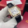 Cartier Santos Dumont Leather Straps White Dial 38 mm