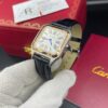 Cartier Santos Dumont Leather Straps White Dial 38 mm
