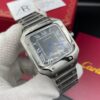 Cartier Santos Black Dial