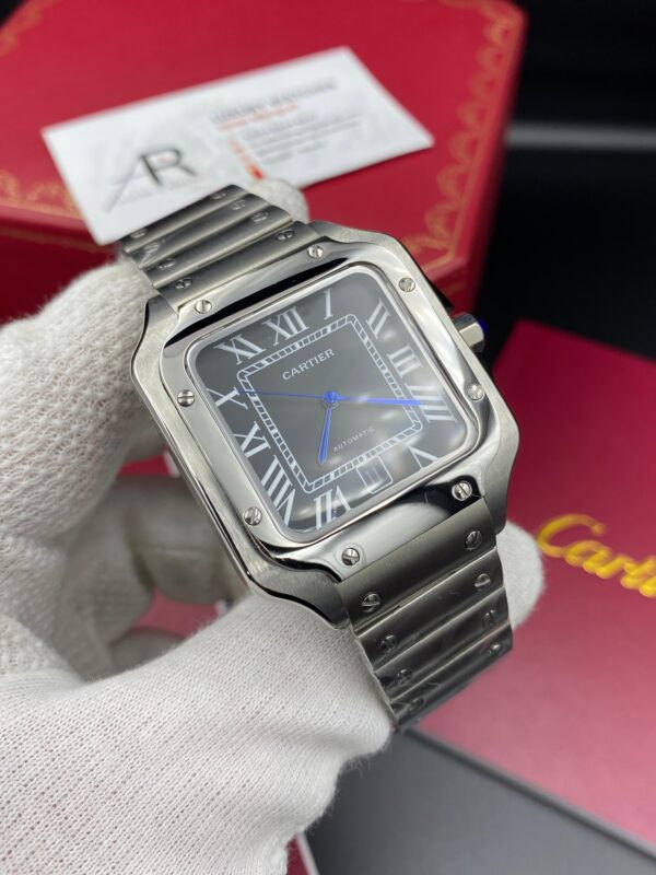 Cartier Santos Black Dial