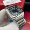 Cartier Santos Black Dial