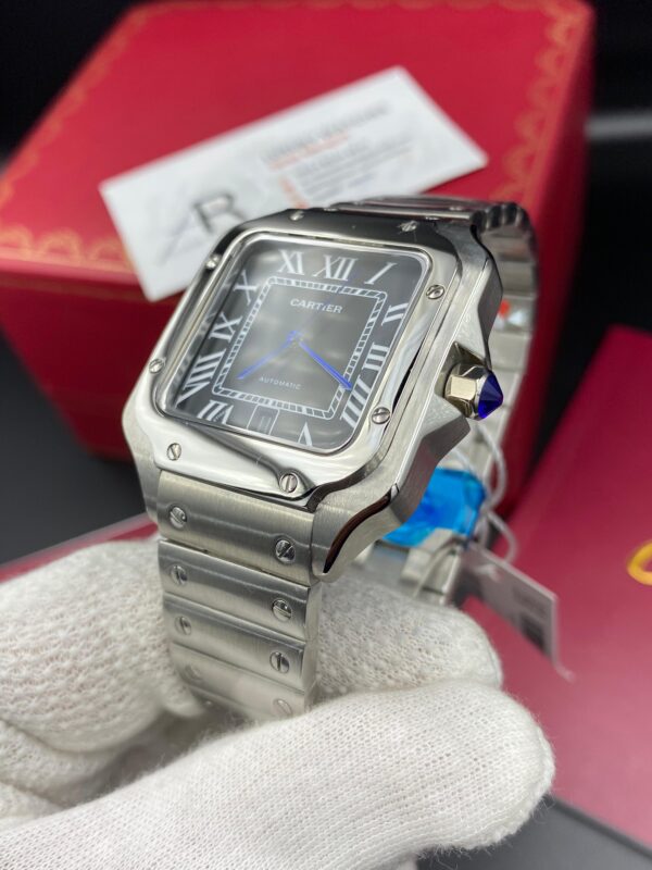 Cartier Santos Black Dial