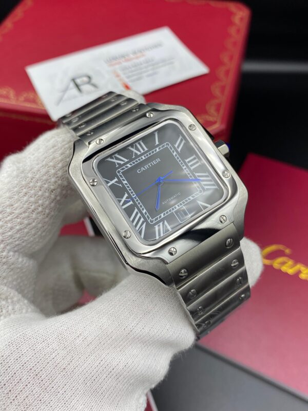 Cartier Santos Black Dial