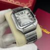 Cartier Santos White Dial