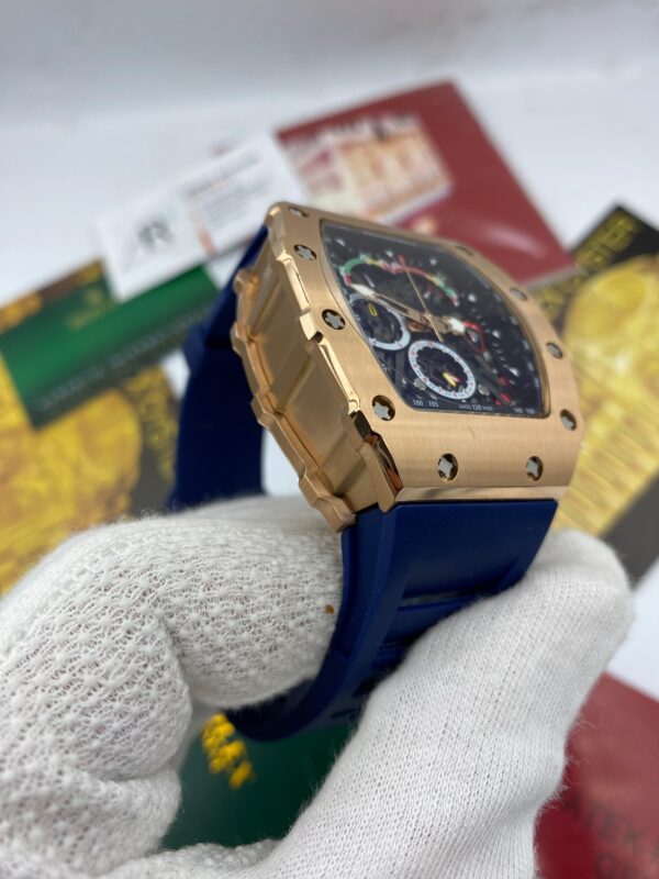 Richard Mile Formula 1 Bleu Straps