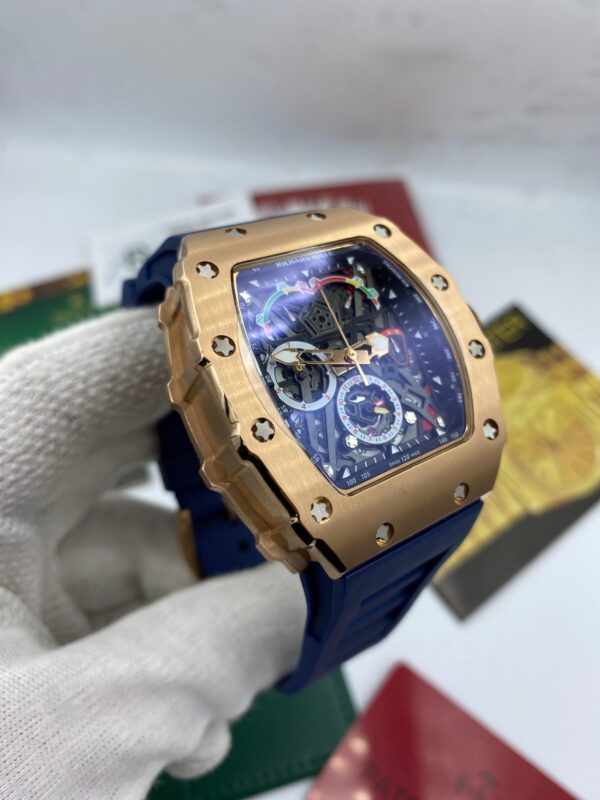 Richard Mile Formula 1 Bleu Straps