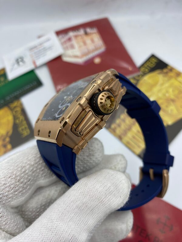 Richard Mile Formula 1 Bleu Straps