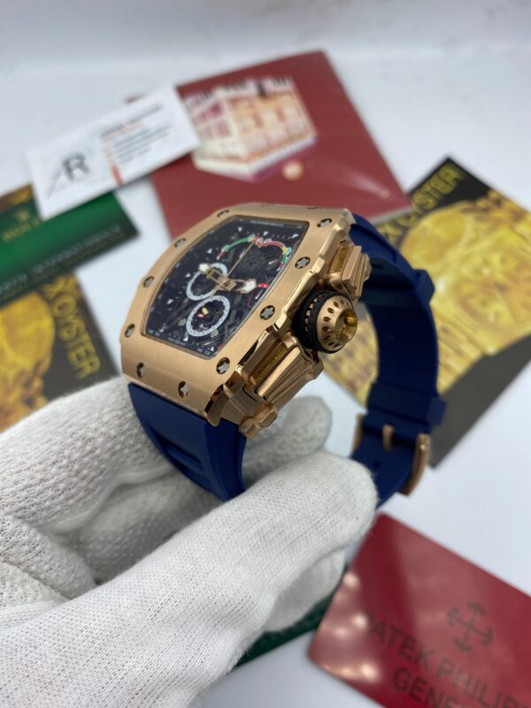 Richard Mile Formula 1 Bleu Straps