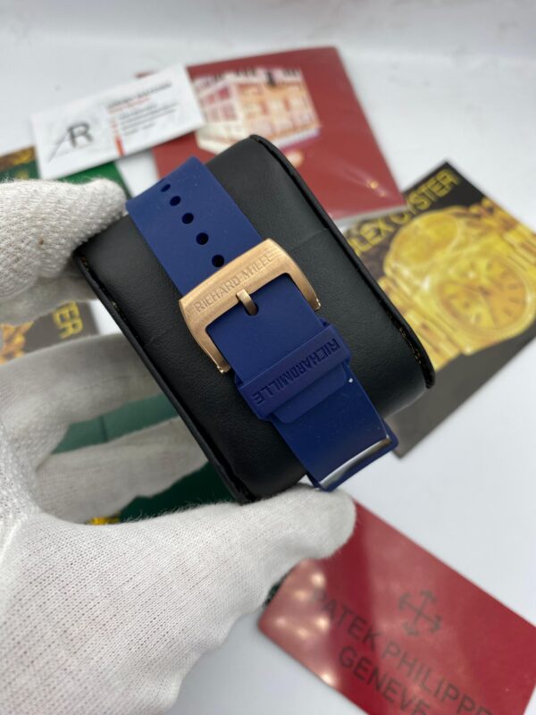 Richard Mile Formula 1 Bleu Straps