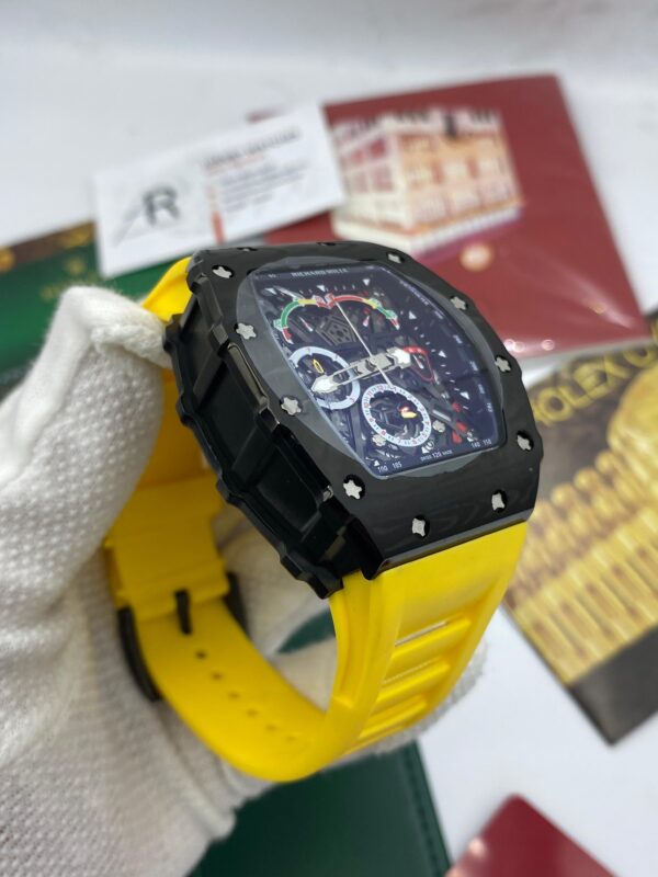 Richard Mile Formula 1 Yellow Straps