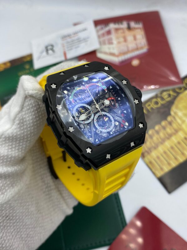 Richard Mile Formula 1 Yellow Straps