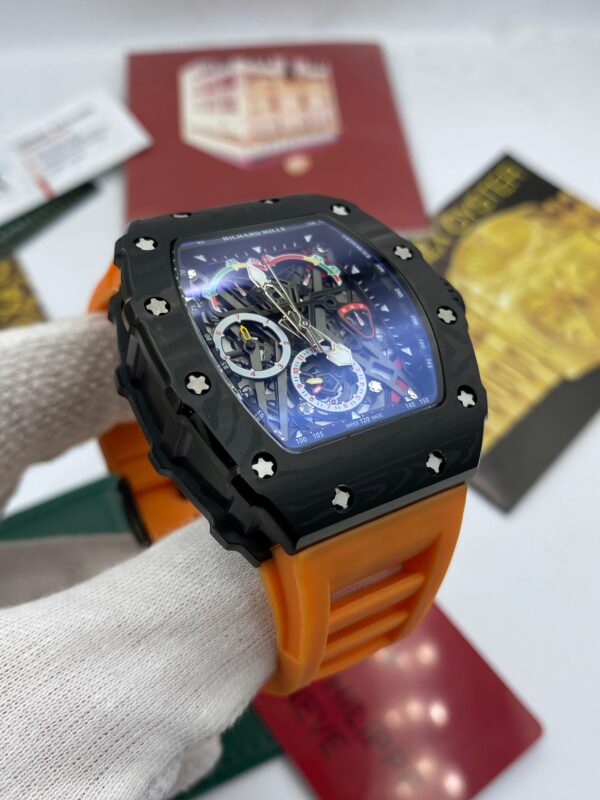 Richard Mile Formula 1 Orange Straps