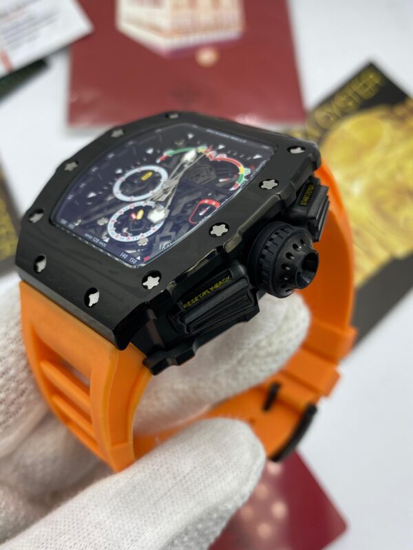 Richard Mile Formula 1 Orange Straps