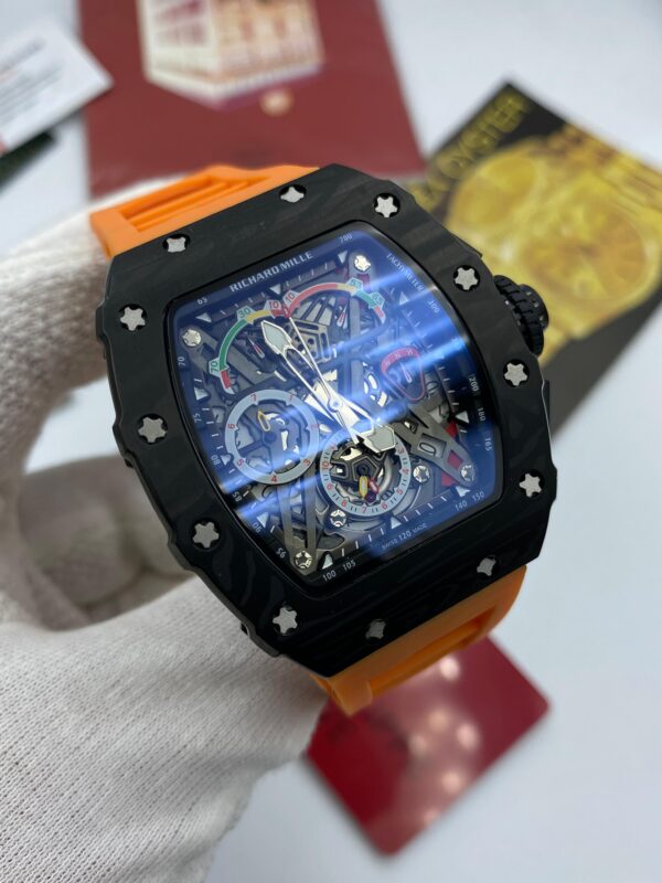 Richard Mile Formula 1 Orange Straps