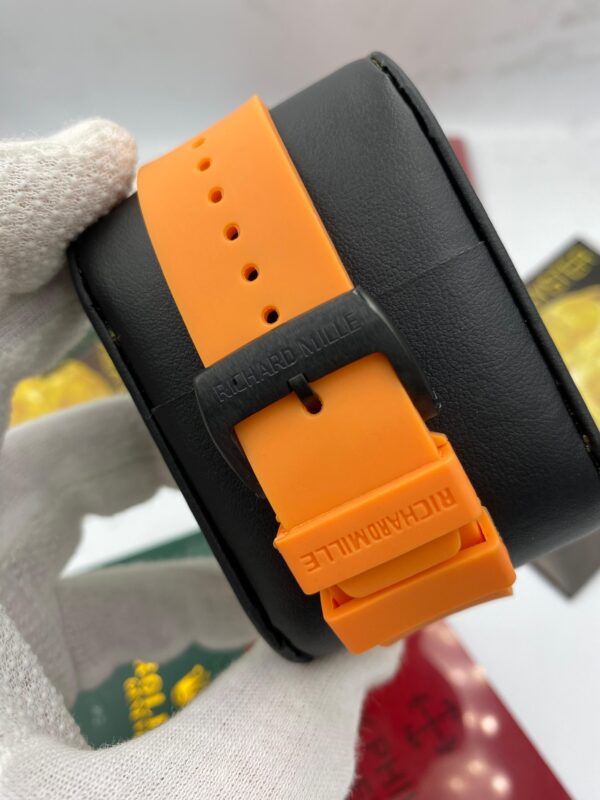 Richard Mile Formula 1 Orange Straps