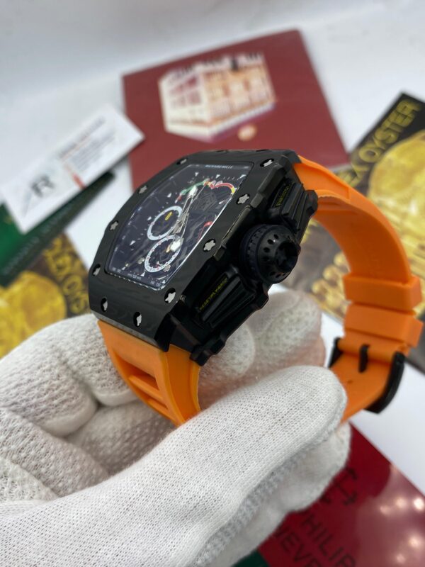 Richard Mile Formula 1 Orange Straps
