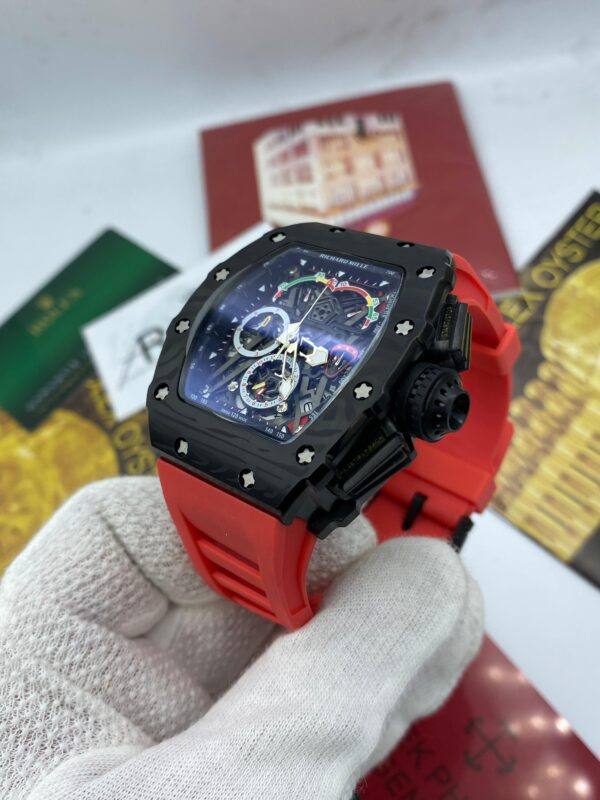 Richard Mile Formula 1 Red Straps