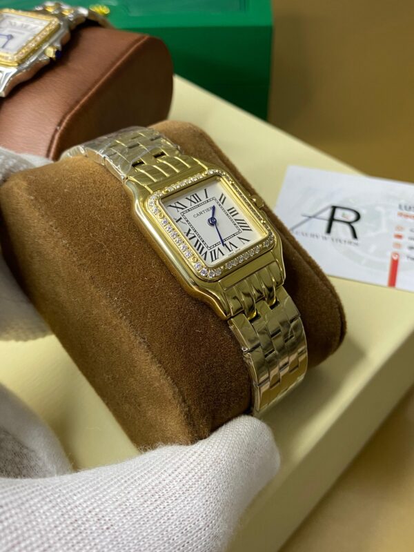 Cartier Panthère Full Gold White Dial 31 mm