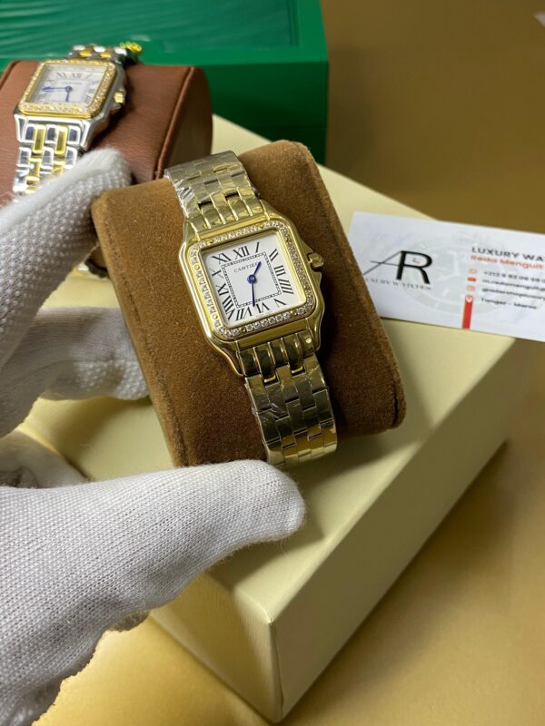 Cartier Panthère Full Gold White Dial 31 mm