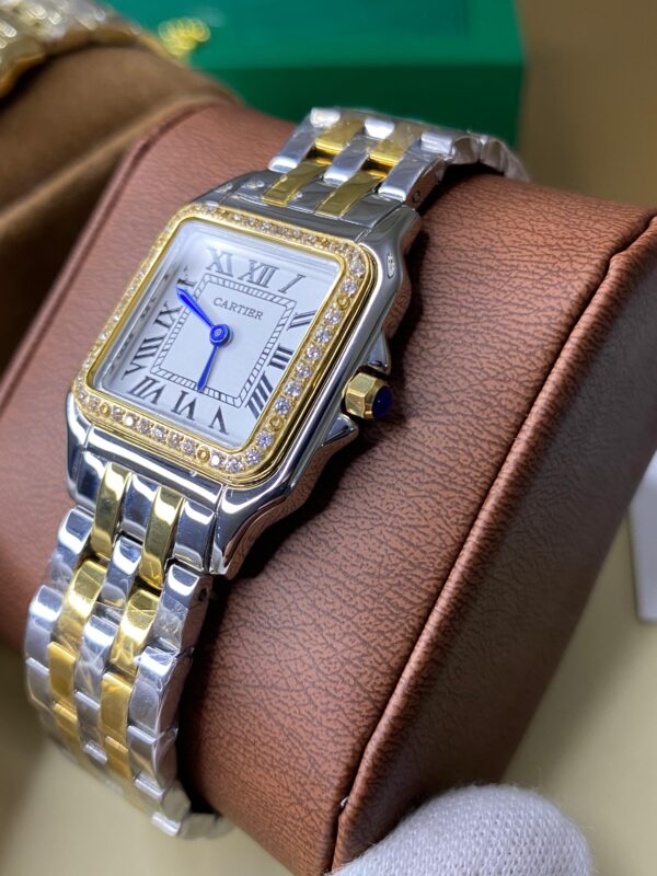 Cartier Panthère Two Tone White Dial 31 mm