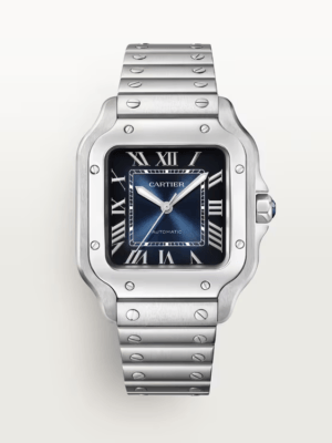 Cartier Santos Bleu Dial