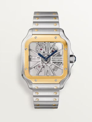 Cartier Santos Skeleton Two Tone