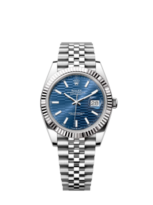 Rolex Date Just Bleu Dial 41 mm
