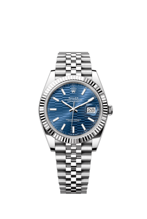 Rolex Date Just Bleu Dial 41 mm