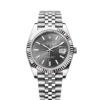 Rolex Date Just Grey Dial 41 mm
