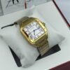 Cartier Santos Gold White Dial