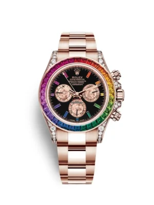 Rolex Daytona Rainbow Rose Gold 40 mm